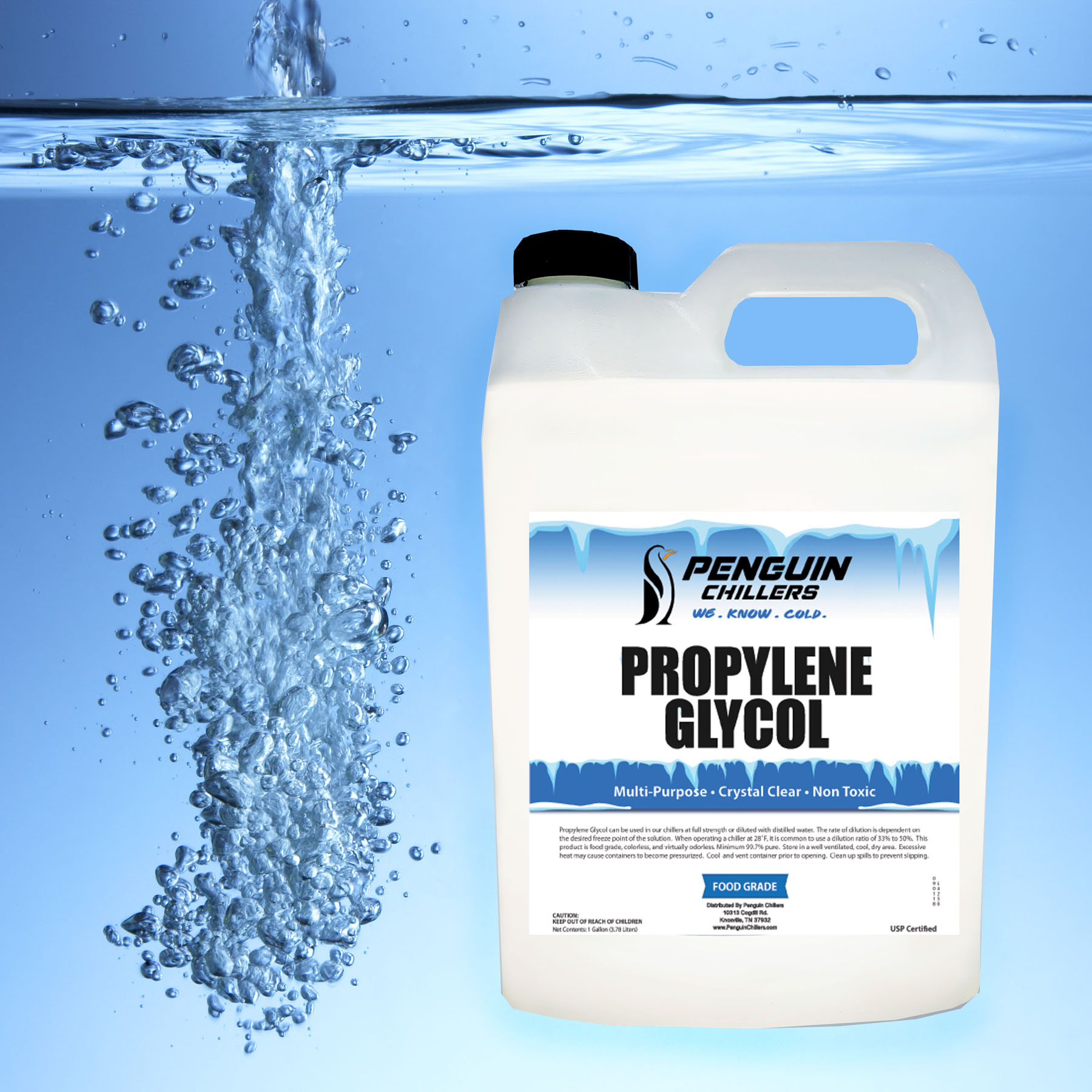 Propylene Glycol · Penguin Chillers